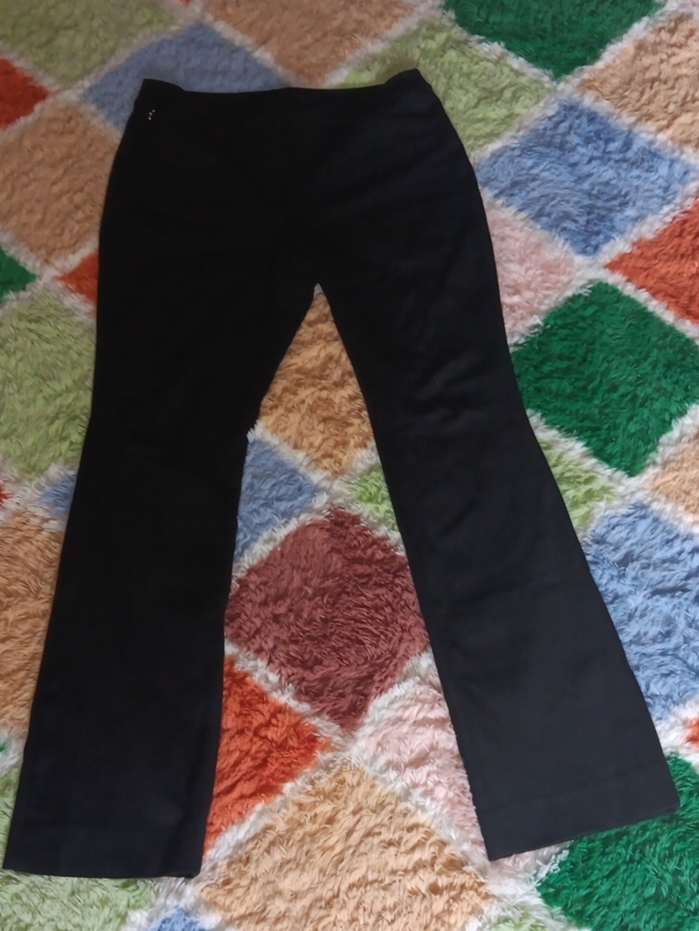 White House Black Market "The Slim Boot" Black Dress Pants